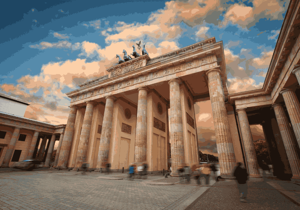 Berlin walking tour through historic landmarks and vibrant streets in Germany