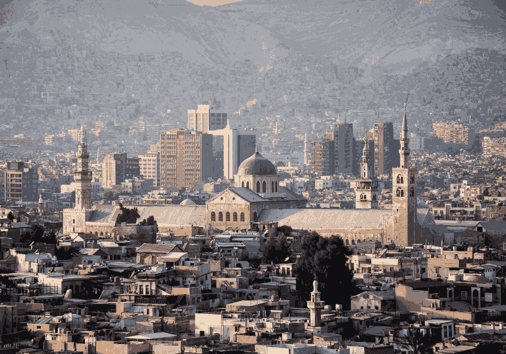 Damascus walking tour through ancient streets and historic landmarks in Syria