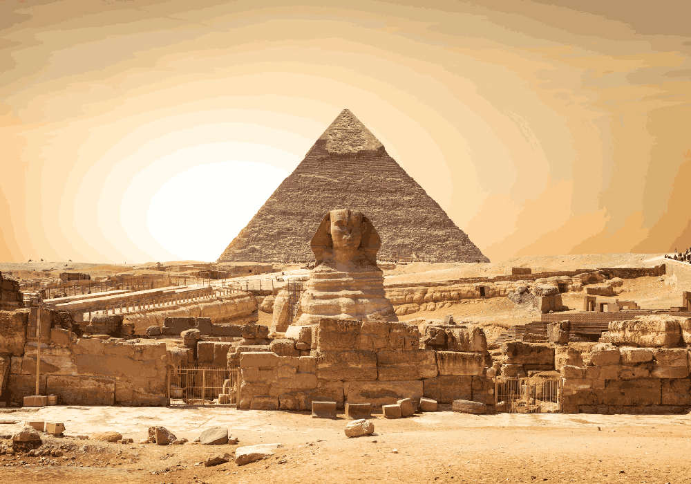Great Pyramid of Giza walking tour through ancient wonders in Egypt