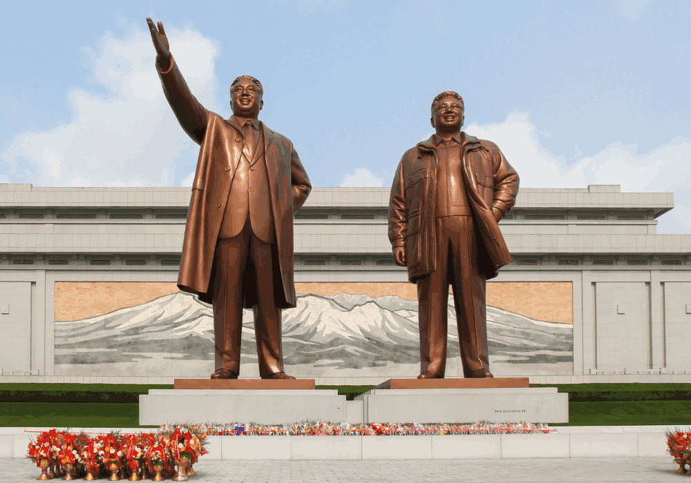 Pyongyang walking tour through city streets and famous landmarks in North Korea